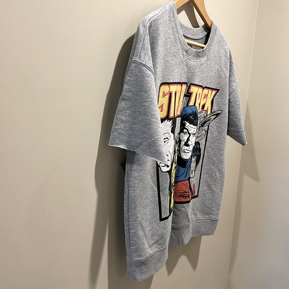 STAR TREK - Cropped Short Sleeve Sweat Shirt - Picture 3 of 9